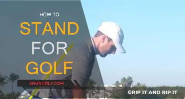 Golf Stance: How to Stand for a Perfect Swing