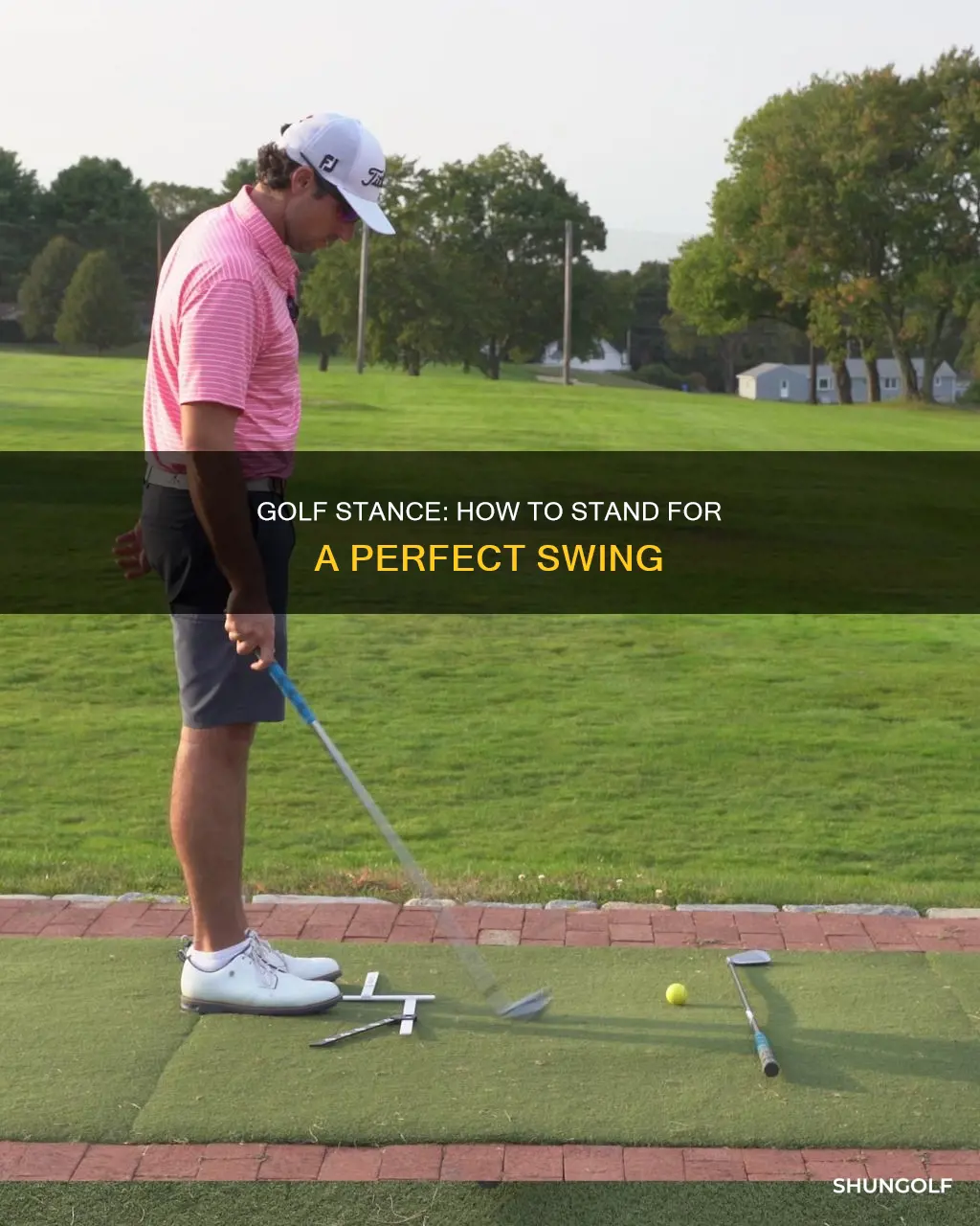 how to stand for golf