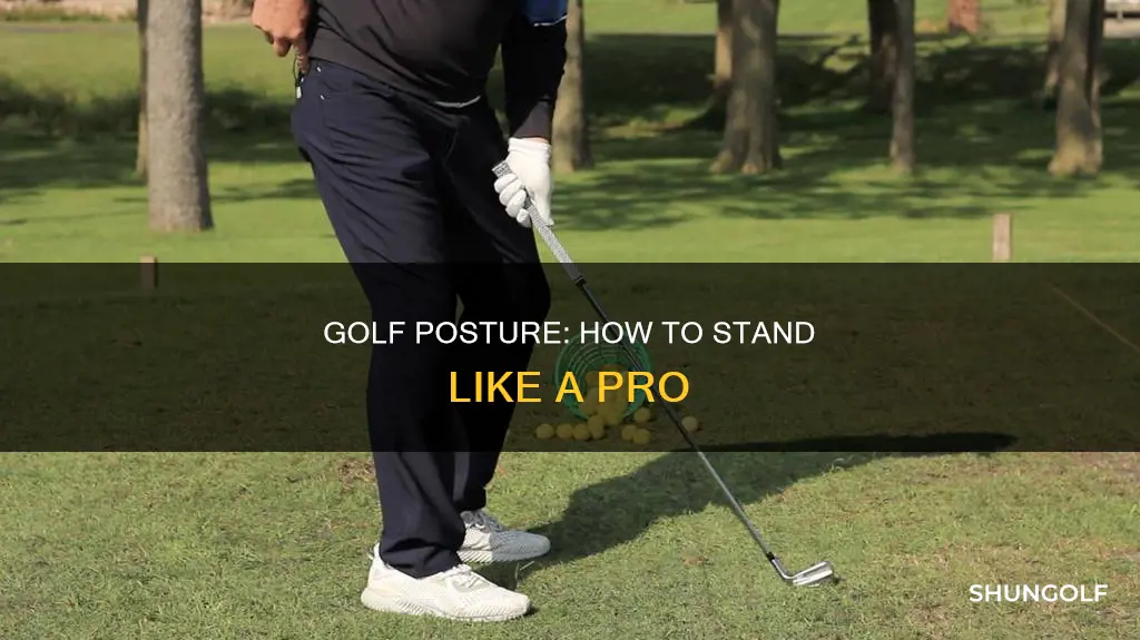 how to stand properly golf