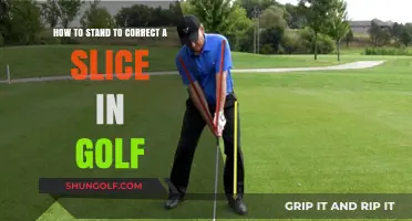 Master Your Golf Swing: Correcting a Slice with Proper Stance