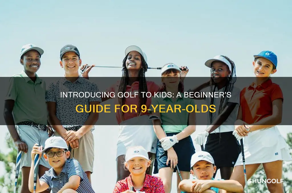how to start a 9 year old in golf