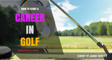 Teeing Off Your Golf Career: A Step-by-Step Guide