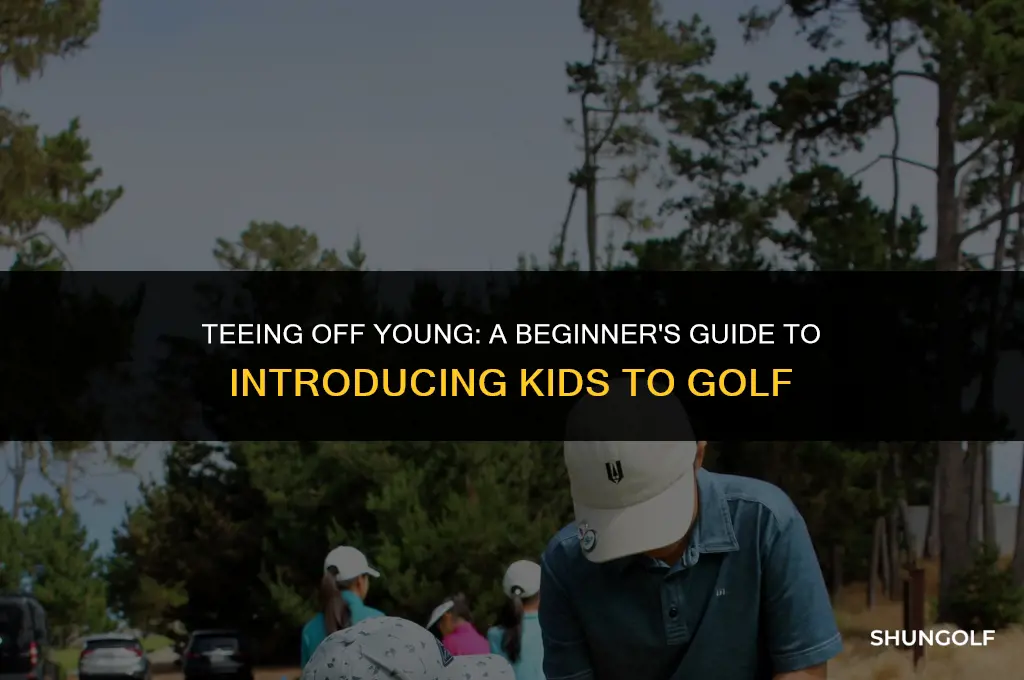 how to start a child at golf