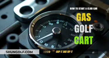 Step-by-Step Guide to Starting Your Club Car Gas Golf Cart