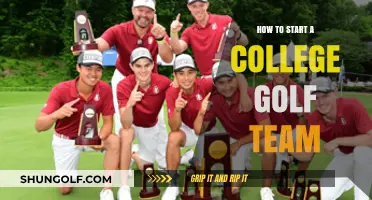Teeing Off Your College Golf Team: A Step-by-Step Guide