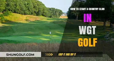 Launching Your WGT Golf Country Club: A Step-by-Step Guide