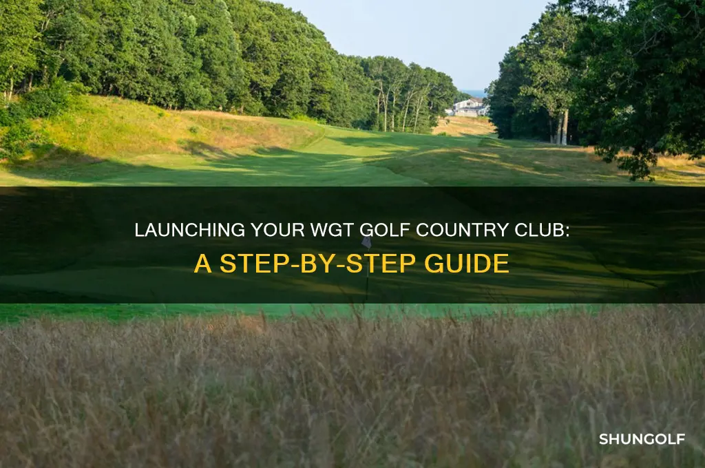 how to start a country club in wgt golf