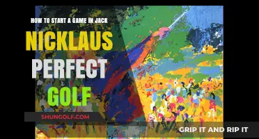 Mastering the Tee: Starting Your Game in Jack Nicklaus Perfect Golf