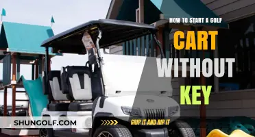 Quick Guide: Starting Your Golf Cart Without a Key Easily