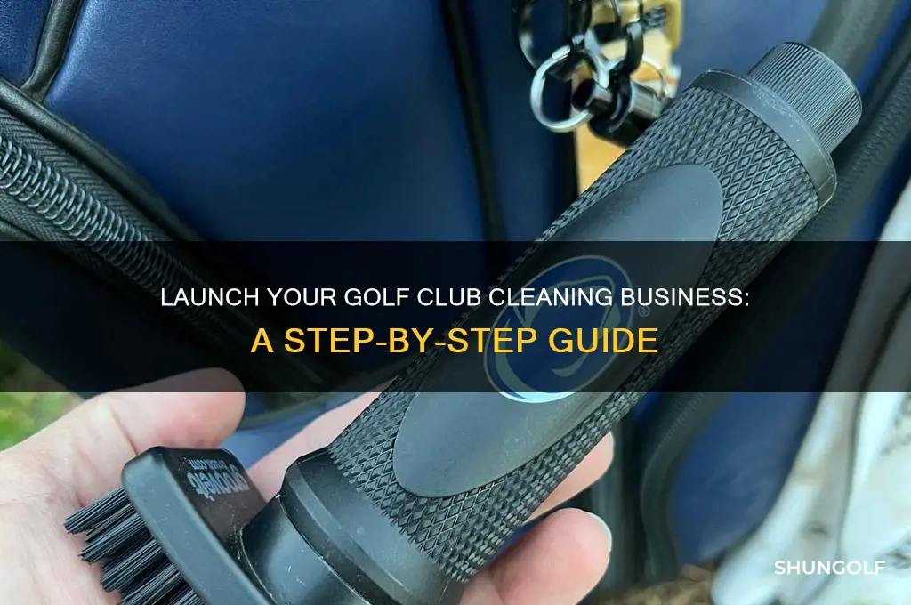 how to start a golf club cleaning business