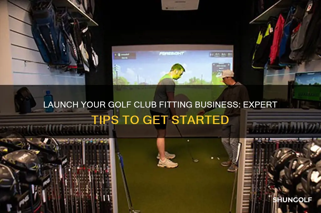 how to start a golf club fitting business