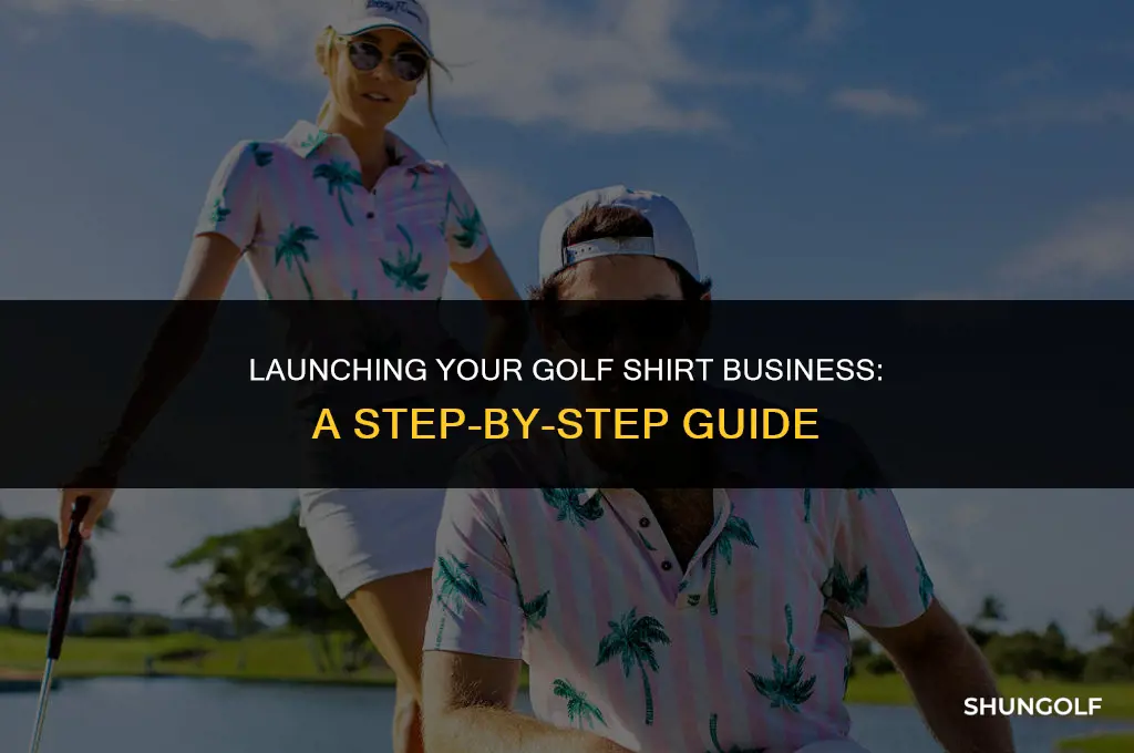 how to start a golf shirt company