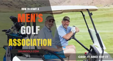 Teeing Off Together: A Guide to Starting Your Men's Golf Association