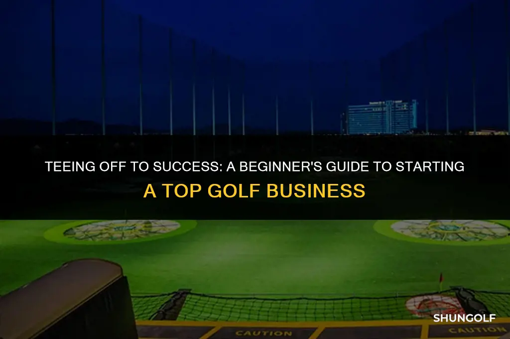 how to start a top golf