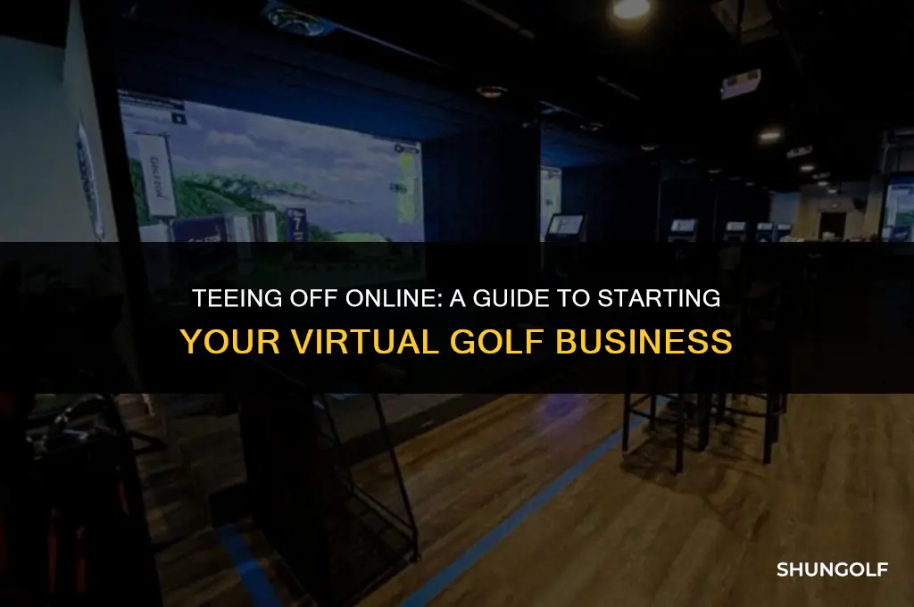 how to start a virtual golf business