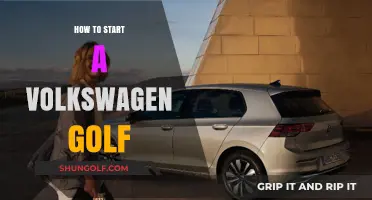 Igniting Your Journey: A Beginner's Guide to Starting a Volkswagen Golf