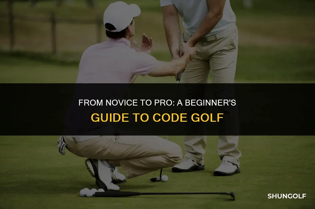 how to start code golf