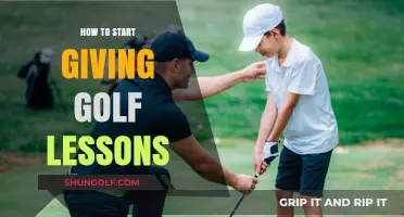 Swing into Teaching: A Beginner's Guide to Golf Lessons
