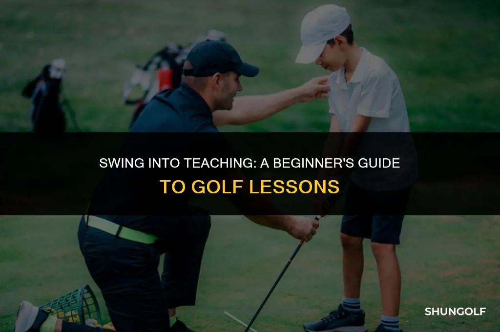 how to start giving golf lessons