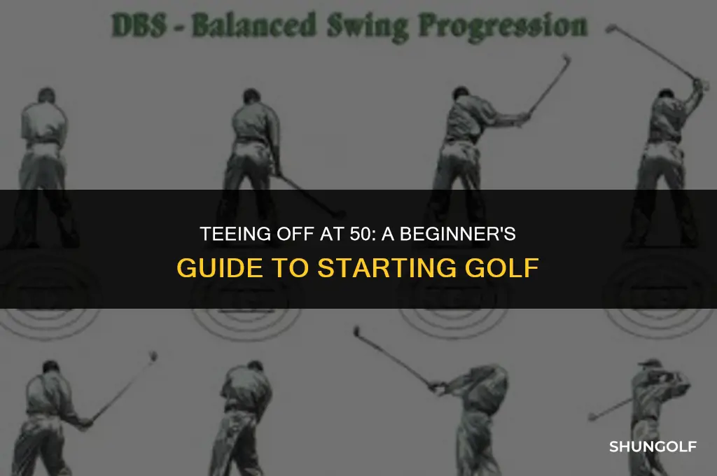 how to start golf at 50