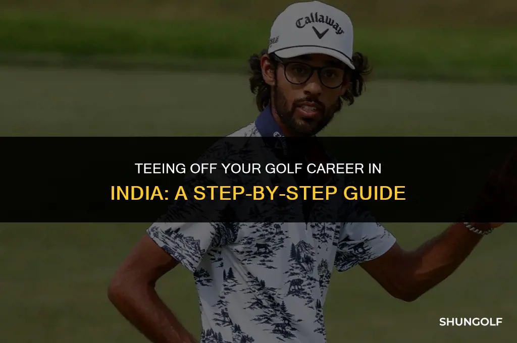 how to start golf career in india