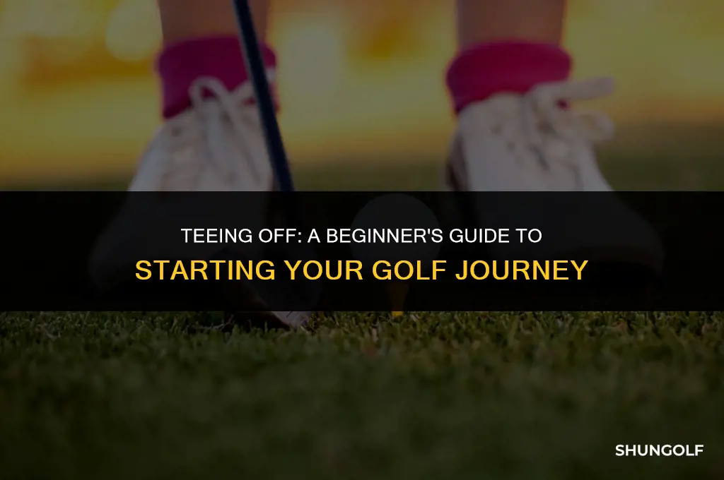 how to start golfing