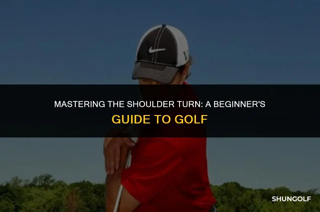 how to start shoulder turn golf