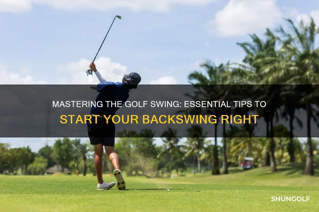 how to start the golf club back