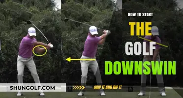 Mastering the Golf Downswing: A Step-by-Step Guide