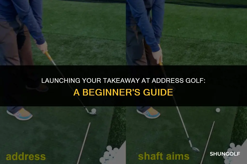 how to start your take away at address golf