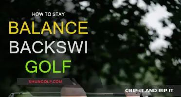 Mastering the Backswing: Balance for Better Golf