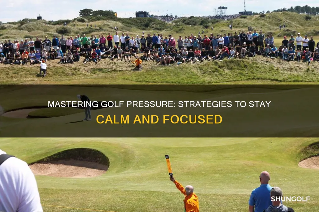 how to stay calm under pressure in golf