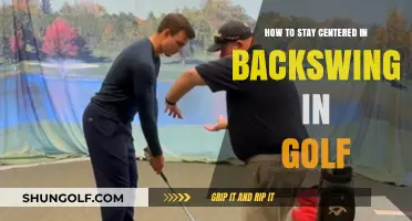 Master Your Golf Backswing: Tips to Stay Centered and Consistent