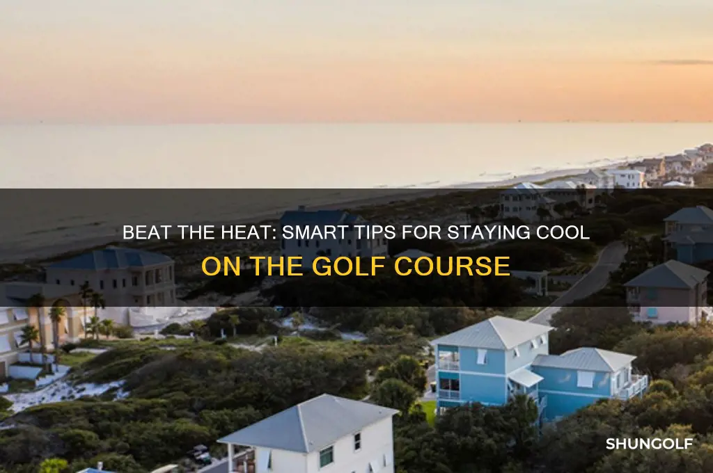 how to stay cool on the golf course