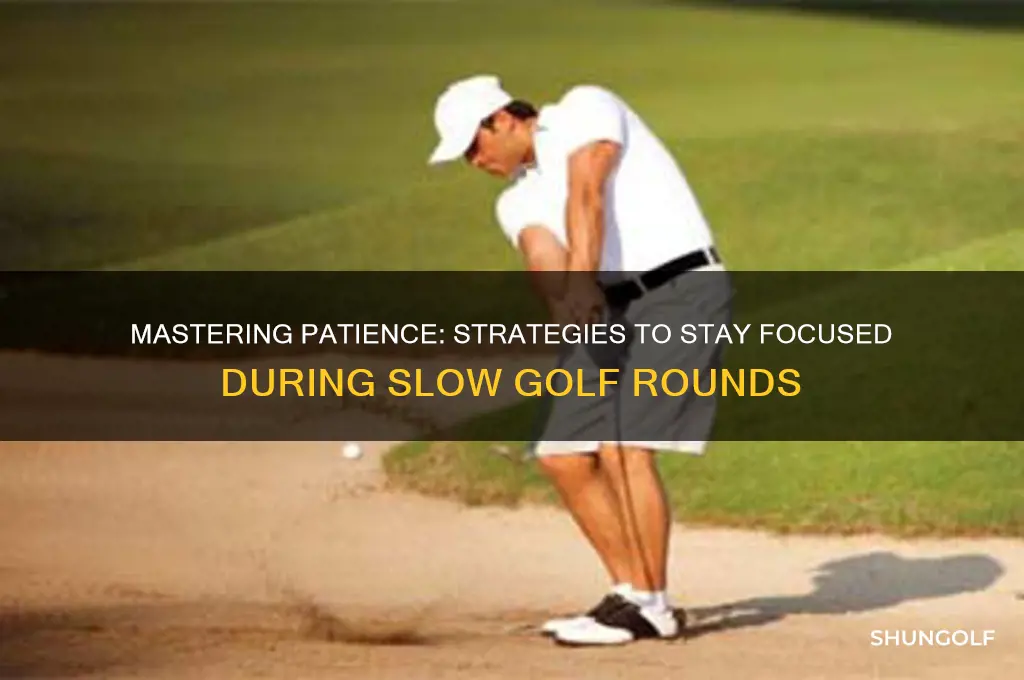 how to stay focused in golf when it