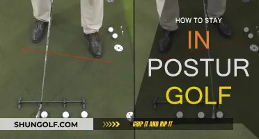 Golf Posture: Maintaining the Perfect Form