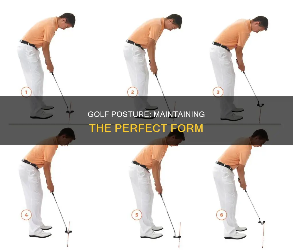 how to stay in posture golf