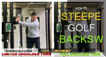 Steepening Your Golf Backswing: A Guide to the Perfect Swing