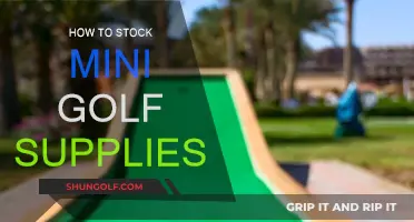 Stocking Mini Golf Supplies: A Beginner's Guide