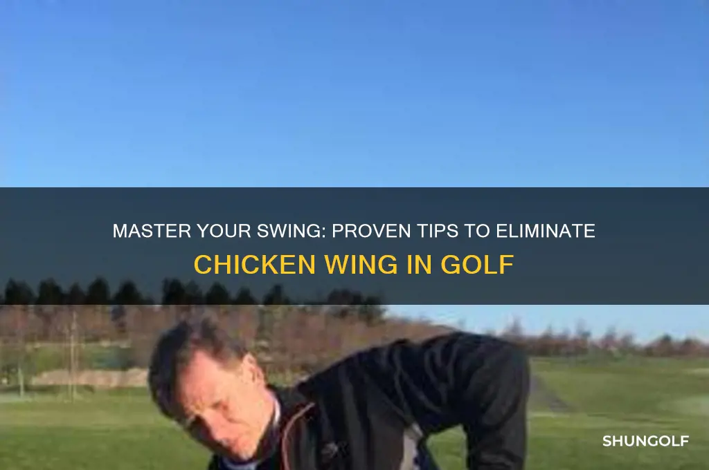 how to stop a chicken wing in golf