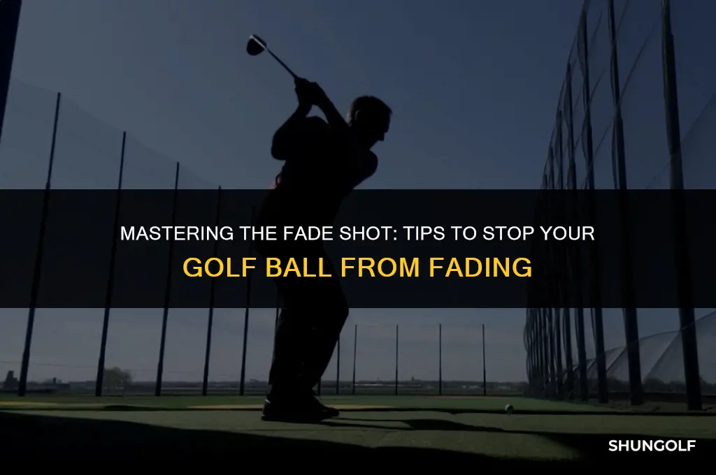 how to stop a fade shot in golf