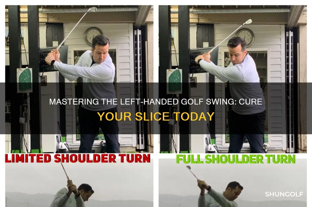how to stop a left handed golf slice