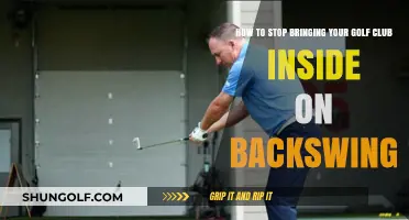 Master Your Backswing: Prevent Bringing Your Golf Club Inside