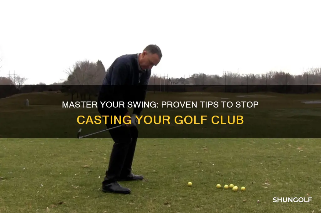 how to stop cadting y golf club