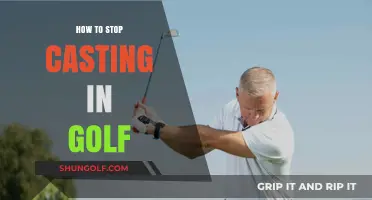 Stop Casting: Golf Swing Fixes for Better Contact
