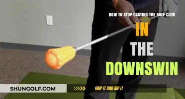 Master Your Downswing: Stop Casting the Golf Club Effectively