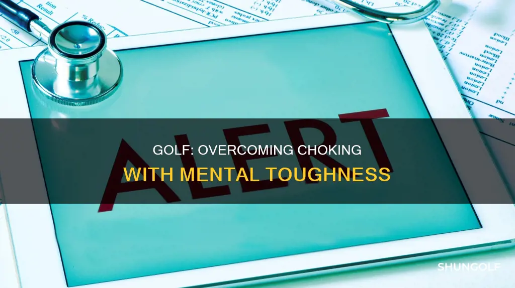 how to stop choking in golf