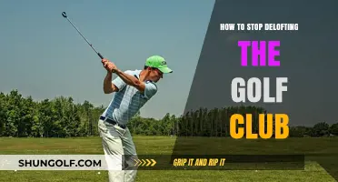 Master Your Swing: Proven Tips to Prevent Delofting Your Golf Club