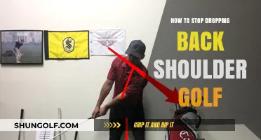 Fix Your Golf Swing: Prevent Dropping Back Shoulder with These Tips