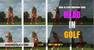 Fix Your Golf Posture: Stop Dropping Your Head for Better Swings
